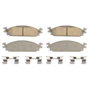 Disc Brake Pad-ThermoQuiet Front Wagner Qc1376 - All