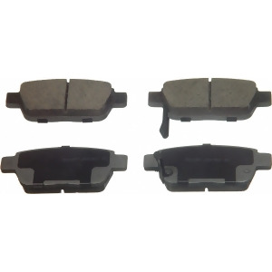 Disc Brake Pad-ThermoQuiet Rear Wagner Pd1103 - All