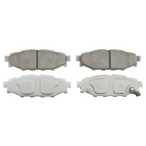 Disc Brake Pad-ThermoQuiet Rear Wagner Pd1114 - All