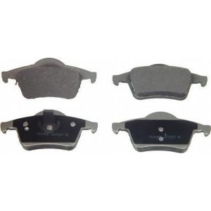 Disc Brake Pad-ThermoQuiet Rear Wagner Mx795 - All