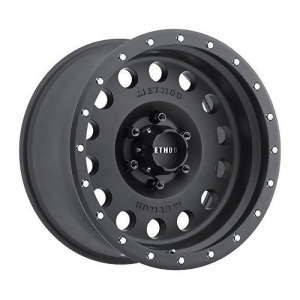 17X8.5 Hole 6X5.5 4.75In B/s 0 O/s Matte Black - All