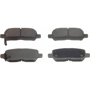 Disc Brake Pad-ThermoQuiet Rear Wagner Pd999 - All