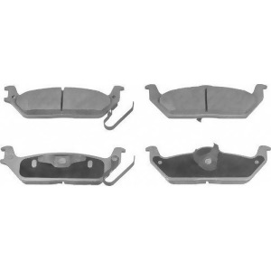 Disc Brake Pad-ThermoQuiet Rear Wagner Mx1012a - All