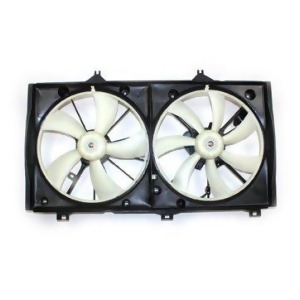 Dual Radiator and Condenser Fan Assembly Tyc 622200 fits 07-09 Camry - All
