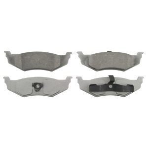 Disc Brake Pad-ThermoQuiet Rear Wagner Pd782 - All