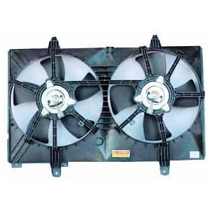 Dual Radiator and Condenser Fan Assembly Tyc 620760 fits 03-07 Murano - All