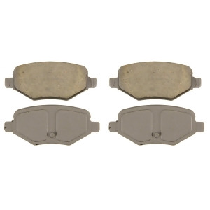 Disc Brake Pad-ThermoQuiet Rear Wagner Qc1377 - All