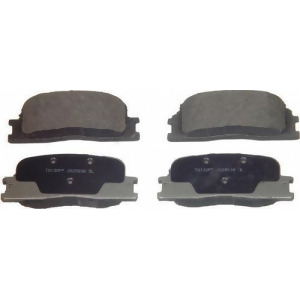 Disc Brake Pad-ThermoQuiet Rear Wagner Qc885 fits 01-03 Highlander - All