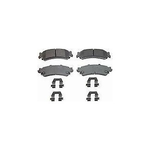 Disc Brake Pad-ThermoQuiet Rear Wagner Mx792b - All