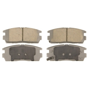 Disc Brake Pad-ThermoQuiet Rear Wagner Qc1275 - All