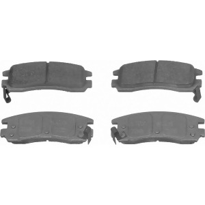 Disc Brake Pad-ThermoQuiet Rear Wagner Mx714 - All