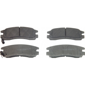 Disc Brake Pad-ThermoQuiet Rear Wagner Mx814 - All