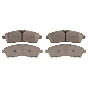 Disc Brake Pad-ThermoQuiet Rear Wagner Qc757 - All
