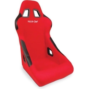 Pro Sport Fixed Back Sport Red Velour - All
