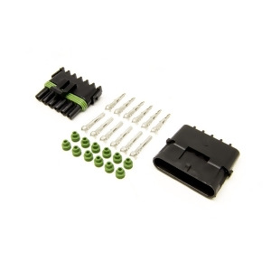 Painless Wiring 70406 6 Circuit Male/Female Weatherpack Kit - All