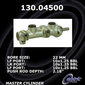 Centric Parts 130.045 Ceb-130.04500 - All