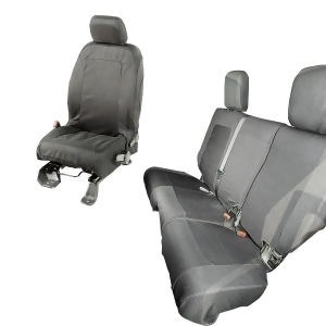 Rugged Ridge 13256.04 Elite Ballistic Seat Cover Set Fits 11-18 Wrangler Jk - All