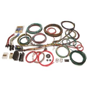 Painless Wiring 10123 21 Circuit Customizable Color Coded Chassis Harness - All