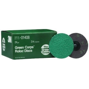 3M 01408 Green Corps Roloc Green Disc - All