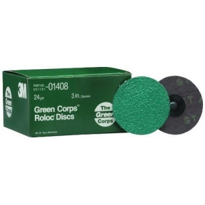 3M 01408 Green Corps Roloc Green Disc - All