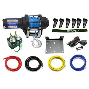 Bronco 4500 Lb Winch Syntheticrope - All