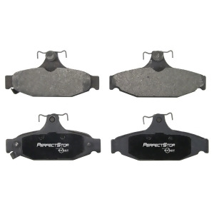 Disc Brake Pad Rear Perfect Stop Ps413m - All