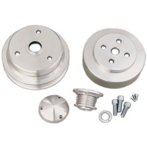 Chevy Vette 84-87 Pwramp 3Pc Pulley Pol Kit - All