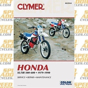 Clymer Repair Manual for Honda Xl Xr 500-650 79-90 - All