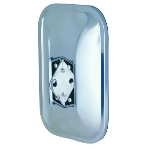 RH075 - Fit System Full Size Lo Mount, S. Steel, 7 1/2" X 10 1/2" Replacement Head