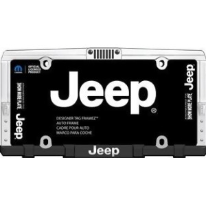 Jeep Front Grille Chrome License Plate Frame