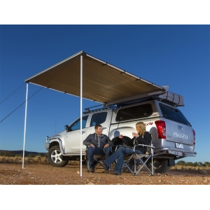 ARB 4x4 Accessories 814410 Retractable Awning with Led Light Strip Included 2500x2500mm 8.2 Feet, Ideal for Camping, Roadtrips, Outdoor Trips, Travel, Expeditions, RV, Camper, 4x4 and SUV (B088BZPNCW)