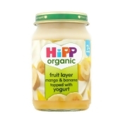Hipp - Fruit Duet - Mango Banana & Yoghurt (7+) - 160g x 6 from Hipp - 160g x 6 Hipp - Fruit Duet - Mango Banana & Yoghurt (7+) - 160g x 6 from Hipp - 160g x 6