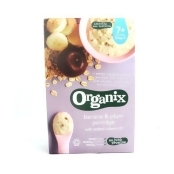 Organix - Banana & Plum Porridge (7+) - 200g x 4 from Organix - 200g x 4 Organix - Banana & Plum Porridge (7+) - 200g x 4 from Organix - 200g x 4