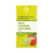 Pumpkin Tree - Pumpkin Tree Organic Apple & Grape Juice - 200ml x 12 from Pumpkin Tree - 200ml x 12 Pumpkin Tree - Pumpkin Tree Organic Apple & Grape Juice - 200ml x 12 from Pumpkin Tree - 200ml x 12