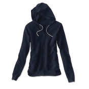 Cashmere Hooded Jumper, Navy, Large Cashmere Hooded Jumper, Navy, Large