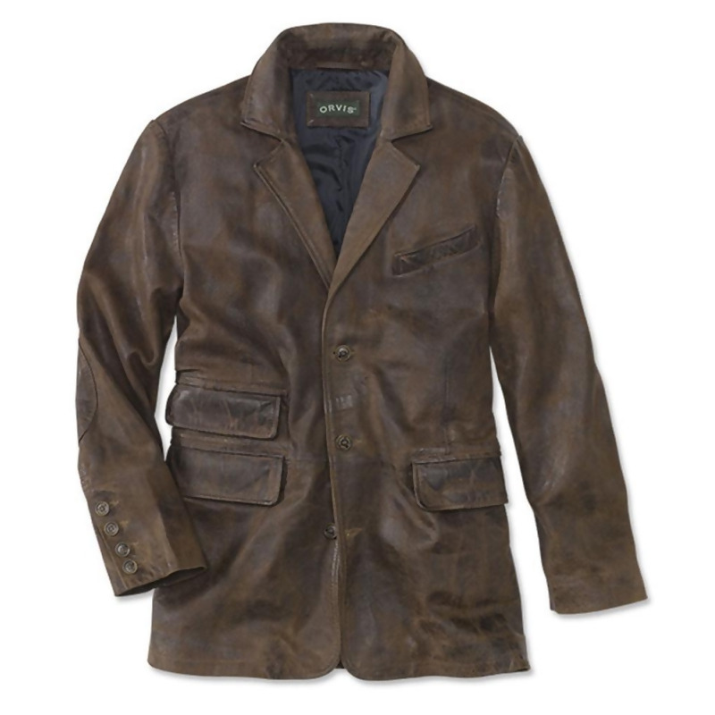 orvis avenger leather jacket