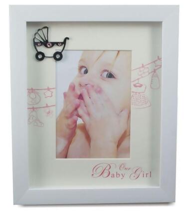 Elegance It's a Girl Picture Frame 4x6