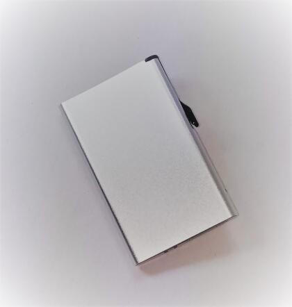 RFID Blocking Aluminum Credit Card Business Card Pop-up Card Case 
