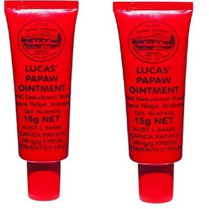 Lucas Papaw Ointment 15g Tube - TWIN Pack