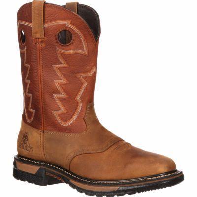 tractor supply square toe boots