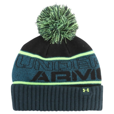 green under armour beanie