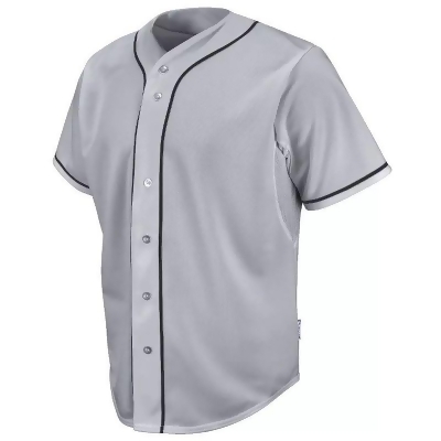 black and blue baseball jersey