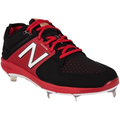 red and black new balance cleats