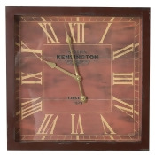 London Wall Clock Brown 40x6x40cm London Wall Clock Brown 40x6x40cm