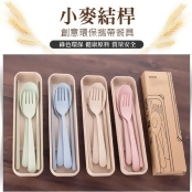 愛美百貨│小麥環保餐具組 四色可選 (內含筷子+湯匙+叉子) 愛美百貨│小麥環保餐具組 四色可選 (內含筷子+湯匙+叉子)