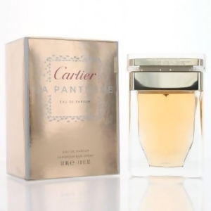 Cartier La Panthere By Cartier 3 Piece Gift Set 2.5 Oz Eau De Parfum Spray 3.3 Oz Body Lotion 3.3 Perfumed Shower Ge - All