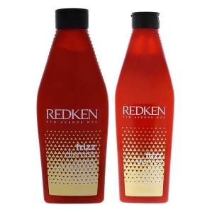 UPC 843711243942 product image for Frizz Shampoo and Conditioner Kit by Redken for Unisex 2 Pc Kit 10.1oz Shampoo 8 | upcitemdb.com