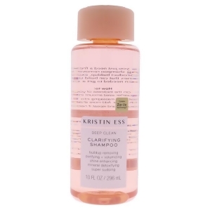 Kristin Ess Hair Deep Clean Clarifying Shampoo for Build up  Dirt and Oil  Cleanse + Detox Oily Hair  Vegan  10oz