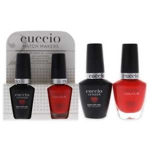UPC 012443990824 product image for Match Makers Set Chilling In Chile by Cuccio for Women 2 Pc 0.44oz Veneer Soak O | upcitemdb.com