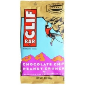 Clif Bar - Organic Chocolate Chip Peanut Butter Crunch - Case Of 12 - 2.4 Oz Clif Bar - Organic Chocolate Chip Peanut Butter Crunch - Case Of 12 - 2.4 Oz